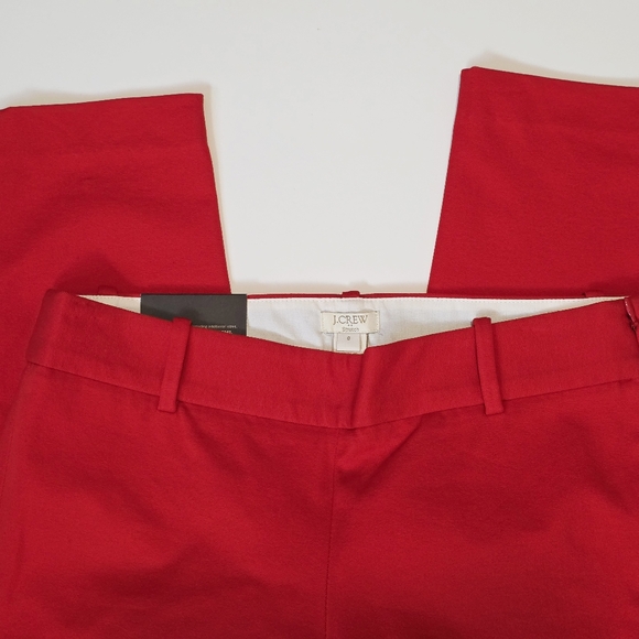 J.Crew City Fit Winnie Pant Red - Picture 3 of 11